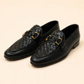 Regal Crest Men’s Black Regzine Loafers – pair view
