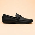 Regal Crest Men’s Black Cherry Leather Loafers – outer side view
