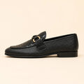 Regal Crest Men’s Black Regzine Loafers – outer side view