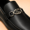 Regal Crest black Cherry Leather upper – close-up detail